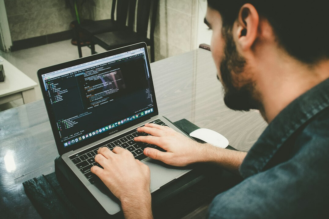student solving coding problems